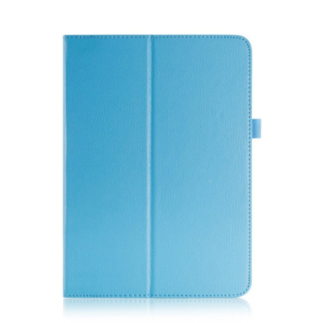 Чехол-книжка Litchi Texture на iPad Air 4 10.9 2020/Pro 11&quot; 2018 -небесно-голубой