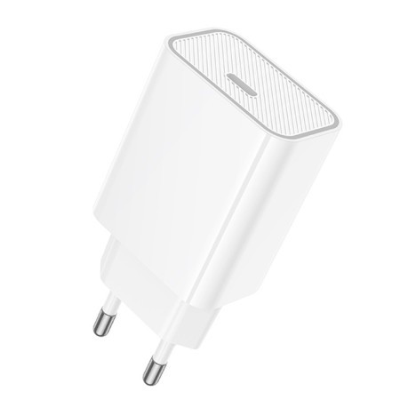 Зарядка Hoco C143A Benefit PD20W (1USB-C) - белая