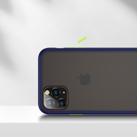 Противоударный чехол Benks для iPhone 11-синий