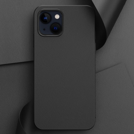 Противоударный чехол Plain Skin для  iPhone 14 Plus - черный