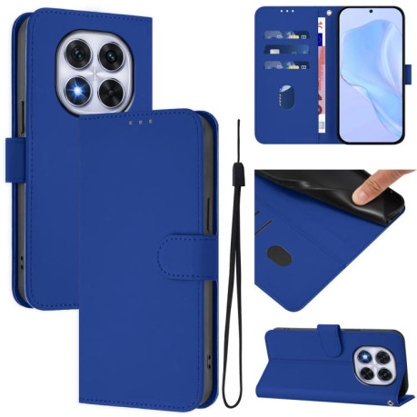 Чохол-книжка Skin Feel S-type для Xiaomi Redmi Note 14 Pro 5G/Poco X7 - синій