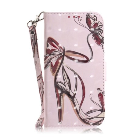 Чехол-книжка 3D Painting для Motorola Edge 50 Neo 5G Global - High-heeled