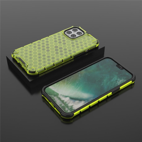 Протиударний чохол Honeycomb на iPhone 12 Mini - зелений