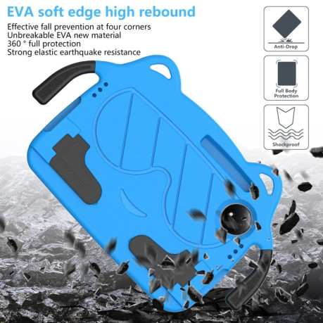 Протиударний чохол Ice Baby EVA Shockproof Hard для Xiaomi Redmi Pad 4G SE 8.7 2024 - Sky Blue+Black