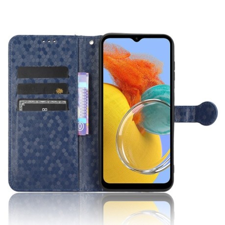 Чехол-книжка Honeycomb Dot для Samsung Galaxy M54 5G - синий