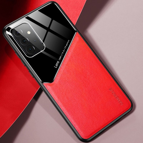 Противоударный чехол Organic Glass для Samsung Galaxy A72 - красный