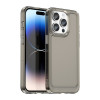 Противоударный чехол Candy Series для iPhone 15 Pro -прозрачно-серый