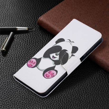 Чохол-книжка Colored Drawing для Samsung Galaxy A12/M12 - Panda
