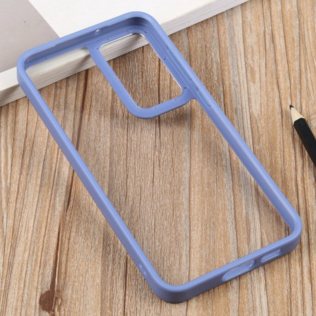 Противоударный чехол Clear Acrylic Soft для Samsung Galaxy S23 5G - светло-фиолетовый