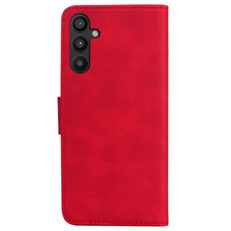 Чехол-книжка Skin Feel Pure Color для Samsung Galaxy A34 5G - красный
