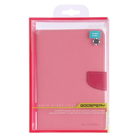 Чехол- книжка MERCURY GOOSPERY FANCY DIARY на iPad Mini 5 2019/mini 4- розовый