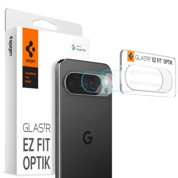 Комплект защиты на камеру Spigen Optik Glas.tR Camera Cover 2-pack на Google Pixel 10 Pro