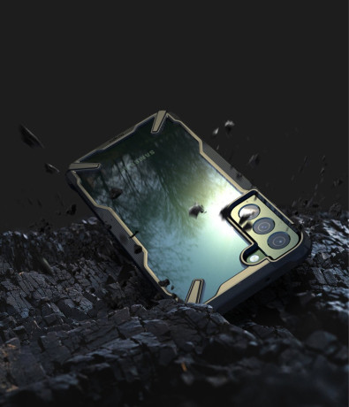 Оригінальний чохол Ringke Fusion X Design durable для Samsung Galaxy S23 Plus - Black