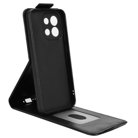 Чехол Magnetic Vertical Flip Leather для OnePlus 13T 5G - черный