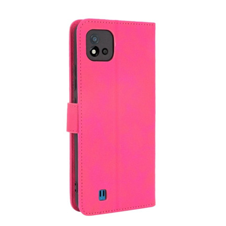 Чохол-книжка Solid Color Skin Feel на Realme C11 (2021) / Realme C20 - рожевий