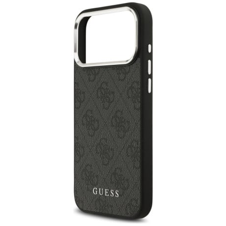 Оригинальный чехол Guess 4G Classic Logo с MagSafe на iPhone 17 Pro Max - black