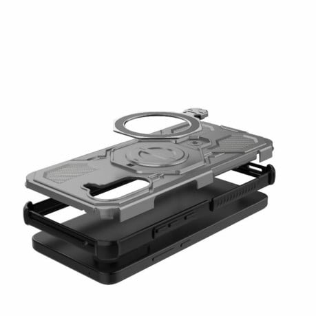 Противоударный чехол J-20 Solid Color MagSafe Magnetic на OnePlus Ace 5 Racing 5G / Nord CE5 - серый