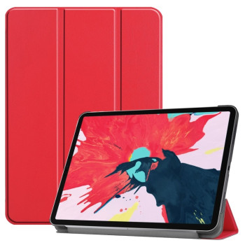 Чехол-книжка Custer Texture Smart на iPad Air 4 10.9 2020/Pro 11 2021/2020/2018 - красный