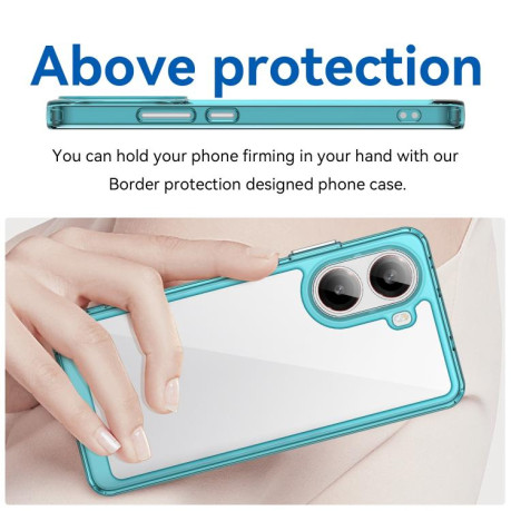 Протиударний чохол Colorful Acrylic Series для Xiaomi Poco X7 Pro - синій
