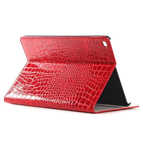 Кожаный Чехол Crocodile Texture красный для iPad Air 2
