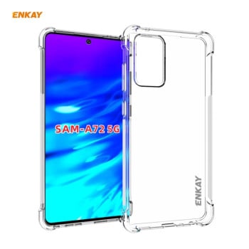 Противоударный чехол ENKAY Clear для Samsung Galaxy A72 - прозрачный