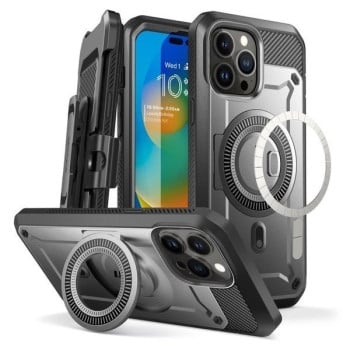 Двосторонній чохол Supcase UB PRO MAG (MagSafe) для iPhone 14 Pro Max - Black