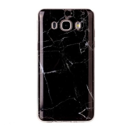 TPU Чехол Marbling Pattern Black для Samsung Galaxy J5 (2016) / J510