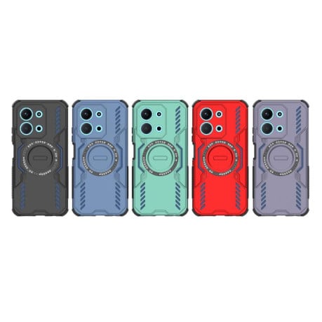 Протиударний чохол Butterfly Armor з MagSafe на Xiaomi Redmi 15C 5G / 4G EU 173mm - червоний