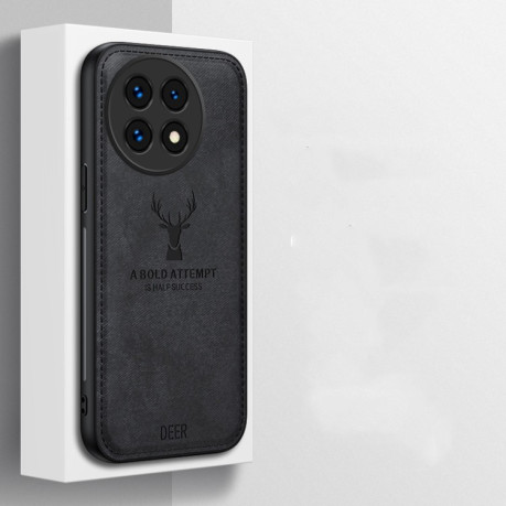 Ультратонкий чохол Deer Head Cloth Skin для OnePlus 13 - сірий