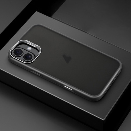 Чохол протиударний SULADA Skin Feel Matte для iPhone 16 - чорний
