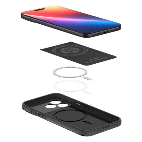 Оригінальний чохол Spigen Thin Fit з MagSafe на iPhone 17 Pro - Black