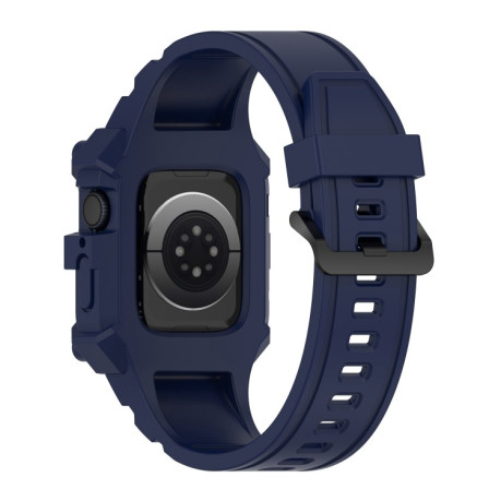 Силиконовый ремешок Integrated Band для Apple Watch Series 8/7 45mm / 44mm / 42mm - синий