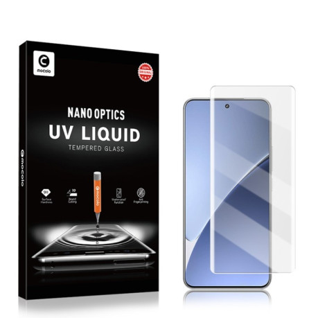 Захисне 3D скло з  УФ лампою Mocolo 9H 3D Full Screen UV для Xiaomi 15 Pro