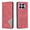 Чехол-книжка Rhombus Texture на Xiaomi 17T Pro 5G — красный