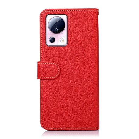 Чохол-книжка KHAZNEH Litchi Texture для Xiaomi 13 Lite / Civi 2 - червоний