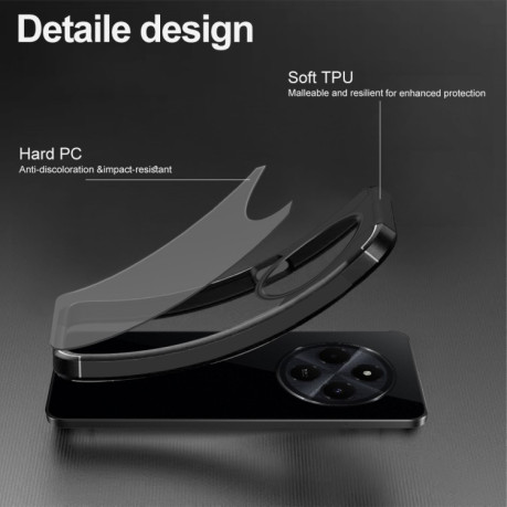 Противоударный чехол Acrylic для Xiaomi Redmi 14C 4G/Poco C75/Redmi A4 5G - черный