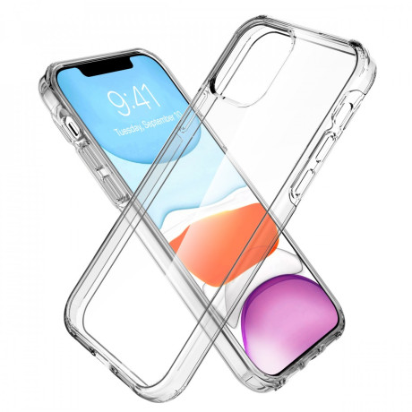 Чехол X-Fitted X-CRYSTAL Full-wrapped Version для iPhone 12 Pro Max-прозрачный