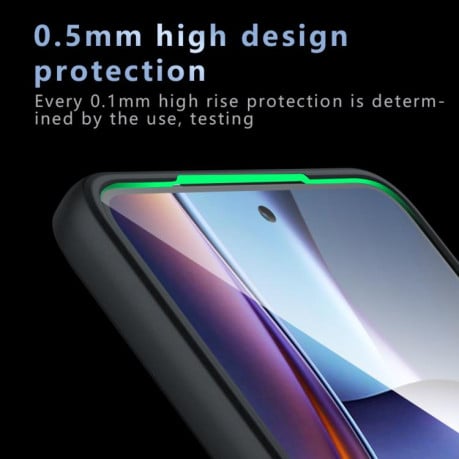 Чохол Armor Precise Hole гібрид на Motorola Moto G86/G86 Power 5G - прозорий