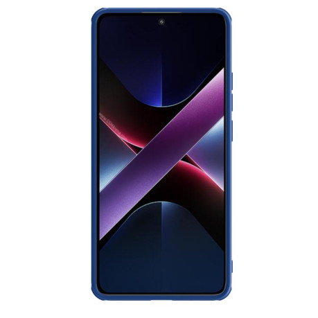 Ударозащитный чехол NILLKIN CamShield Pro на Xiaomi Poco X7 Pro - синий