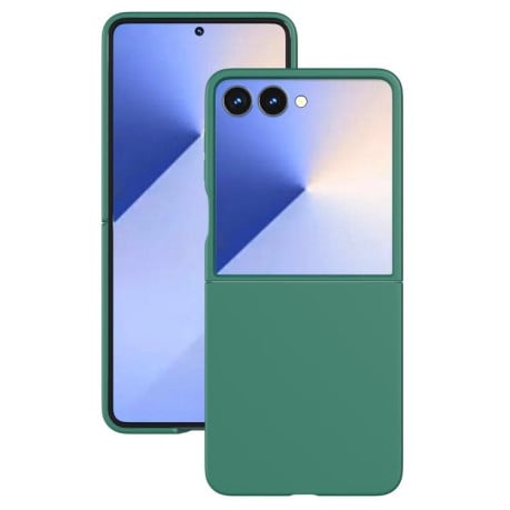 Чохол полімерний Kalebol Paint-sprayed Solid Color на Samsung Galaxy Filp 7 - зелений
