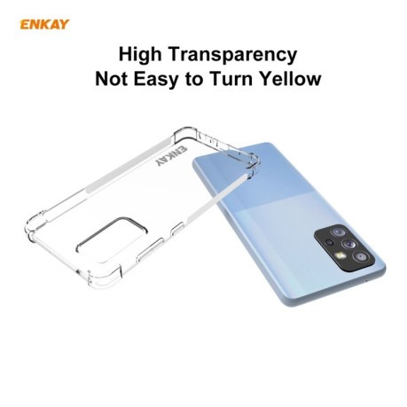 Протиударний чохол ENKAY Clear для Samsung Galaxy A32 - прозорий