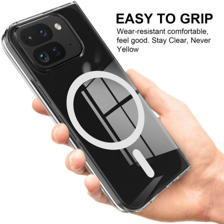 Протиударний чохол Scratchproof PC Transparent MagSafe для Google Pixel 9 Pro Fold