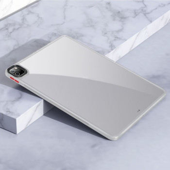 Чехол Anti-fall Transparent для iPad Pro 12.9 2021/ 2020/2018 - белый