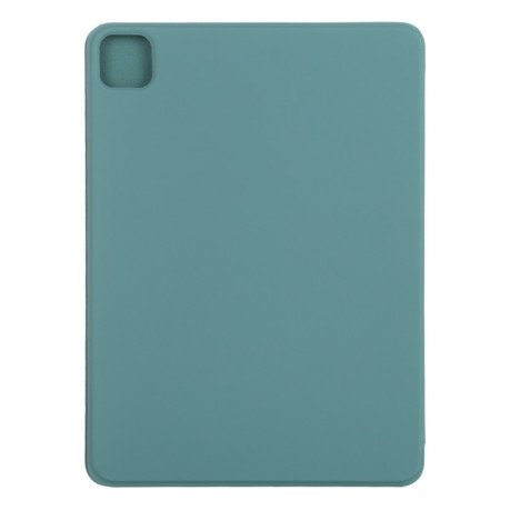 Магнитный чехол-книжка Ultra-thin Non-buckle на iPad Pro 11 2021/2020/2018/ Air 2020 10.9  - зеленый