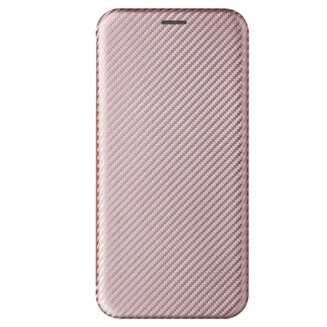 Чохол-книжка Carbon Fiber Texture Samsung Galaxy A52/A52s - рожевий