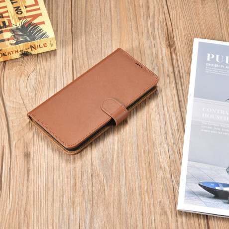Чохол-книжка iCarer Haitang для Samsung Galaxy S22 Plus - коричневий