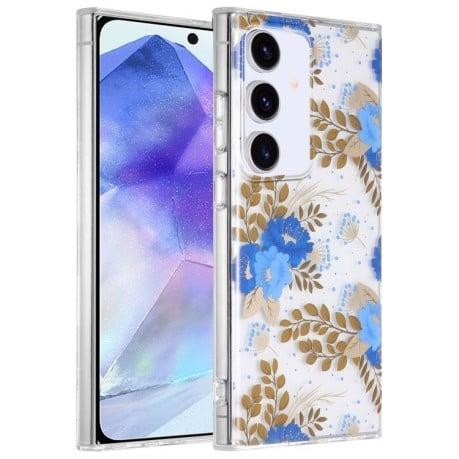 Чохол Dual-side Laminating IMD PC Hybrid TPU для Samsung Galaxy A55 - Peony