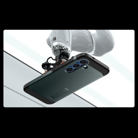 Оригінальний чохол Spigen Tough Armor Mag (Magsafe) для Samsung Galaxy S25 - Green