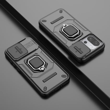 Протиударний чохол Sliding Camshield для OnePlus 13T 5G - чорний