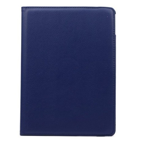 Чехол 360 Degree Litchi Texture Flip темно-синий для iPad Air 2